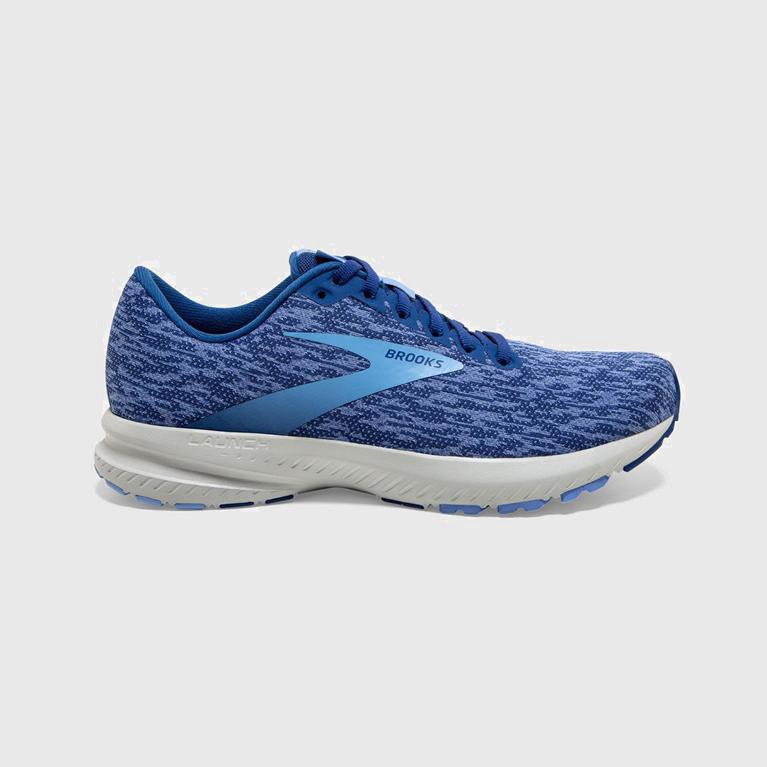 Tenis Brooks Launch 7 - Zapatillas Para Correr En Asfalto Mujer - Azules (OVLH-79154)